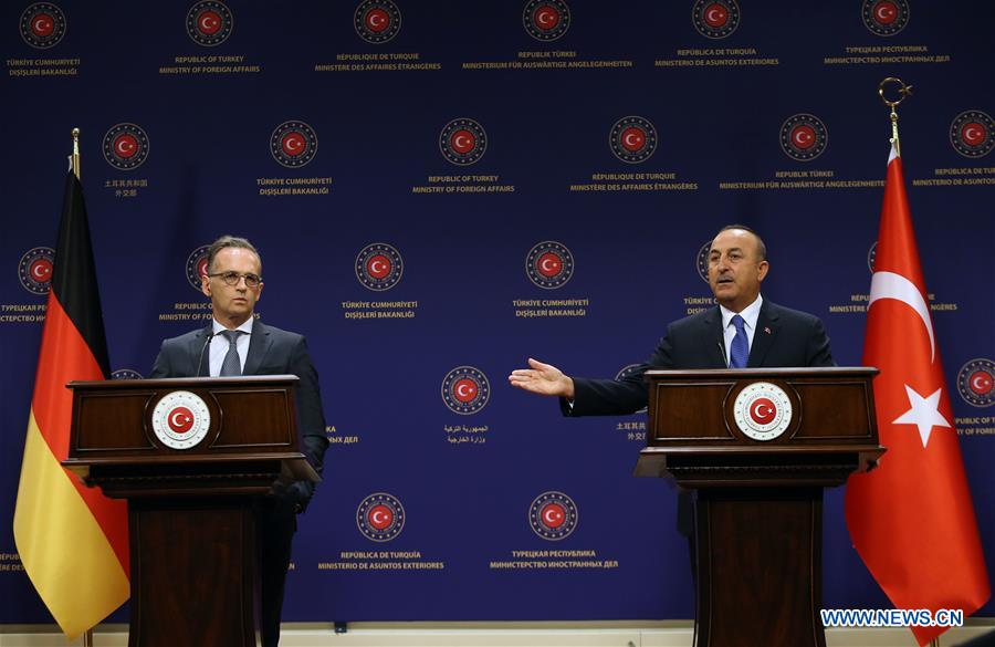 TURKEY-ANKARA-GERMANY-FM-JOINT PRESS CONFERENCE