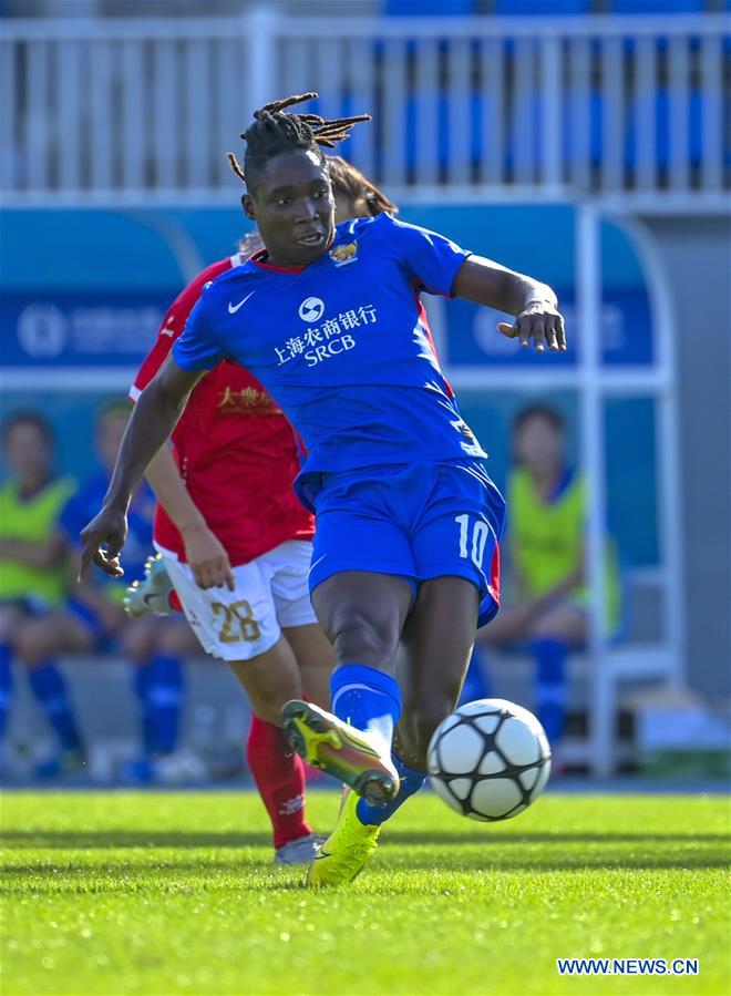 (SP)CHINA-KUNMING-FOOTBALL-2020 CFA WOMEN'S SUPER LEAGUE-SHANGHAI VS CHANGCHUN (CN)