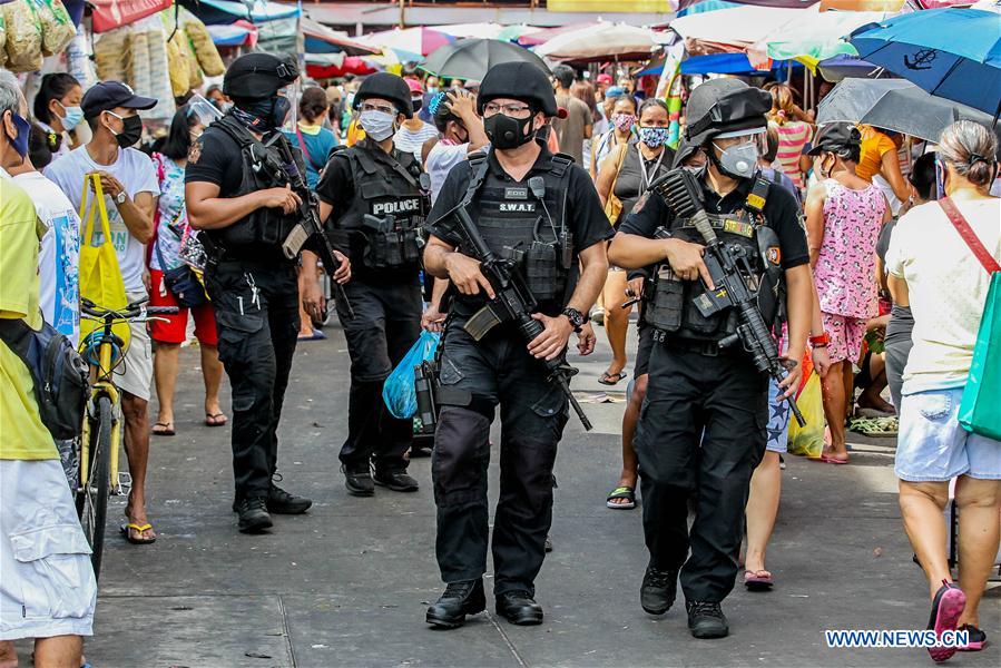 PHILIPPINES-MANILA-SECURITY-POLICE-ALERT