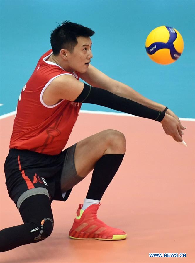 (SP)CHINA-HEBEI-QINHUANGDAO-VOLLEYBALL-CHINESE MEN'S VOLLEYBALL LEAGUE-JIANGSU VS HENAN (CN)