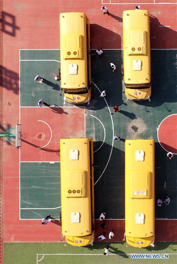 CHINA-HEBEI-SHIJIAZHUANG-SCHOOL BUS-EXAMINATION (CN)