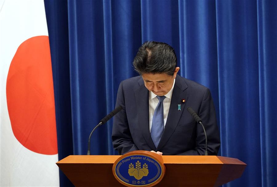 JAPAN-TOKYO-PM-SHINZO ABE-RESIGNATION