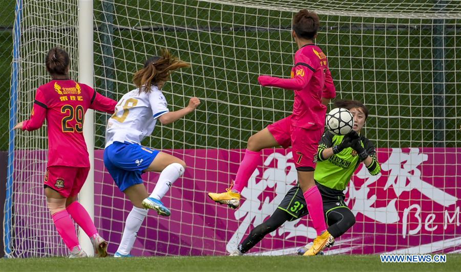 (SP)CHINA-KUNMING-FOOTBALL-2020 CFA WOMEN'S SUPER LEAGUE-CHANGCHUN VS BEIJING (CN)