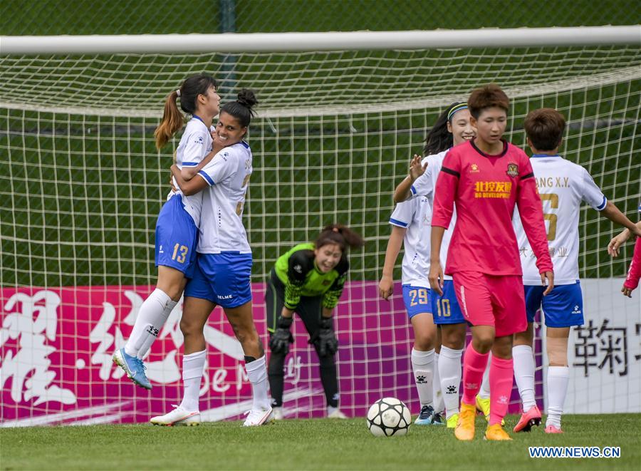 (SP)CHINA-KUNMING-FOOTBALL-2020 CFA WOMEN'S SUPER LEAGUE-CHANGCHUN VS BEIJING (CN)