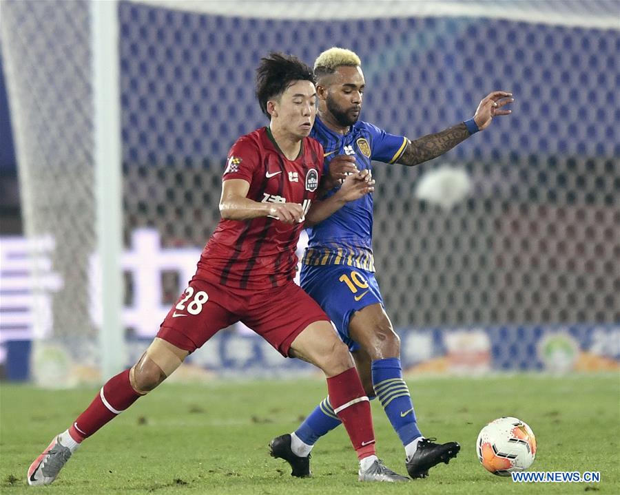 (SP)CHINA-DALIAN-FOOTBALL-CHINESE SUPER LEAGUE-HENAN JIANYE VS JIANGSU SUNING (CN)