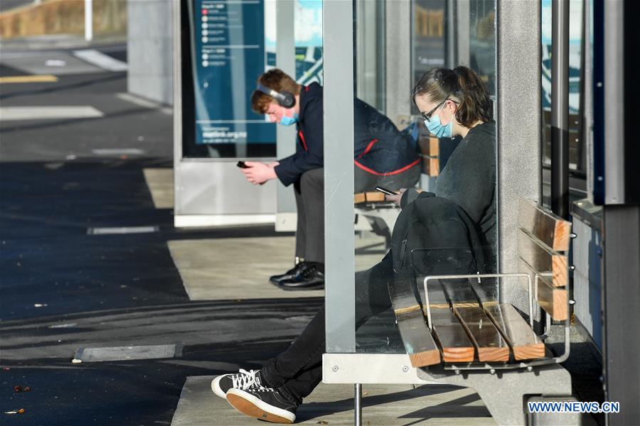 NEW ZEALAND-COVID-19-FACE COVERING-PUBLIC TRANSPORT