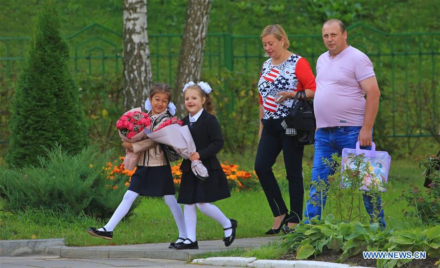 BELARUS-MINSK-SCHOOL-REOPEN