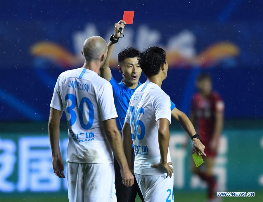 (SP)CHINA-DALIAN-FOOTBALL-CSL-HENAN JIANYE VS DALIAN FC(CN)