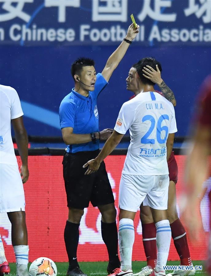 (SP)CHINA-DALIAN-FOOTBALL-CSL-HENAN JIANYE VS DALIAN FC(CN)