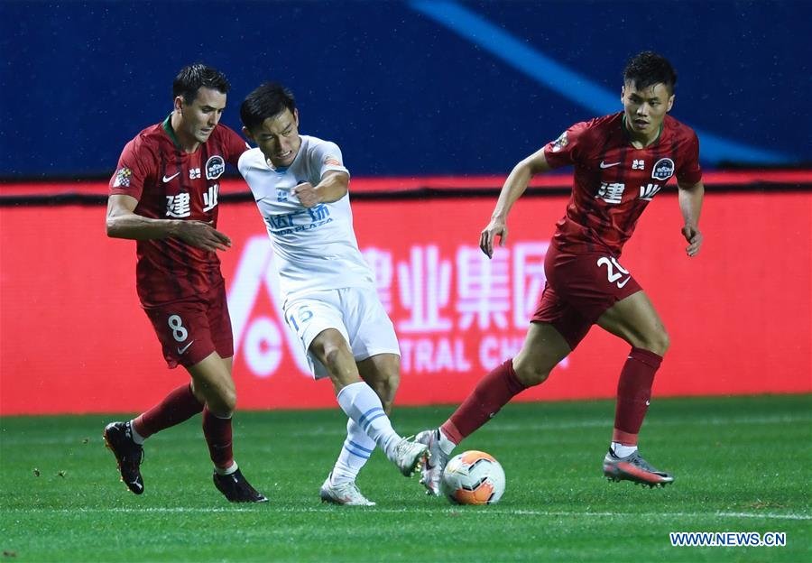 (SP)CHINA-DALIAN-FOOTBALL-CSL-HENAN JIANYE VS DALIAN FC(CN)