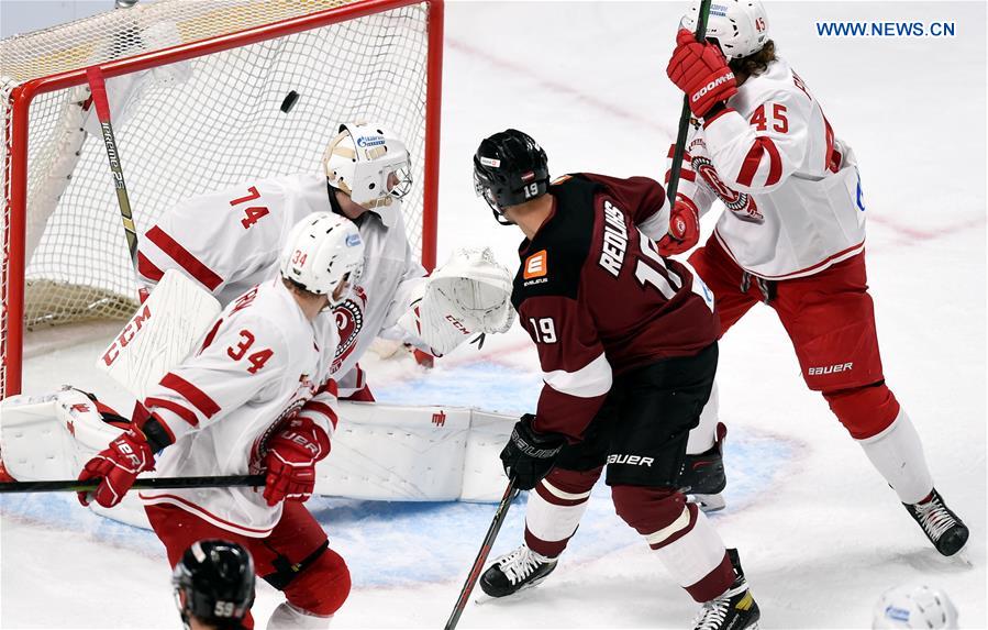 (SP)LATVIA-RIGA-ICE HOCKEY-KHL-DINAMO RIGA VS VITYAZ