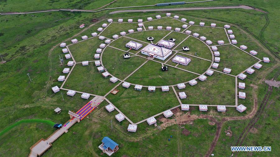 CHINA-GANSU-GANNAN-AERIAL SCENERY (CN)