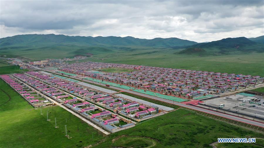 CHINA-GANSU-GANNAN-AERIAL SCENERY (CN)