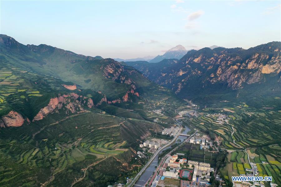 CHINA-GANSU-GANNAN-AERIAL SCENERY (CN)