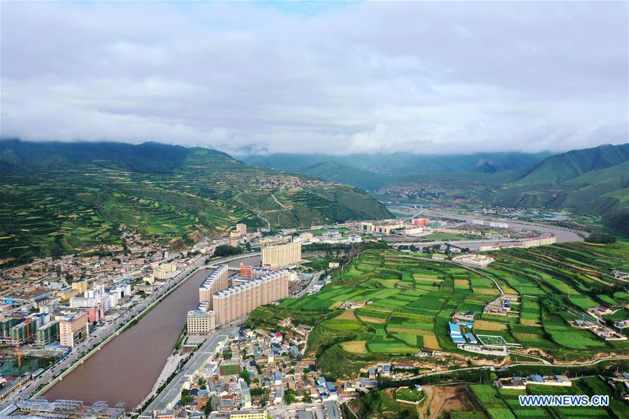 CHINA-GANSU-GANNAN-AERIAL SCENERY (CN)