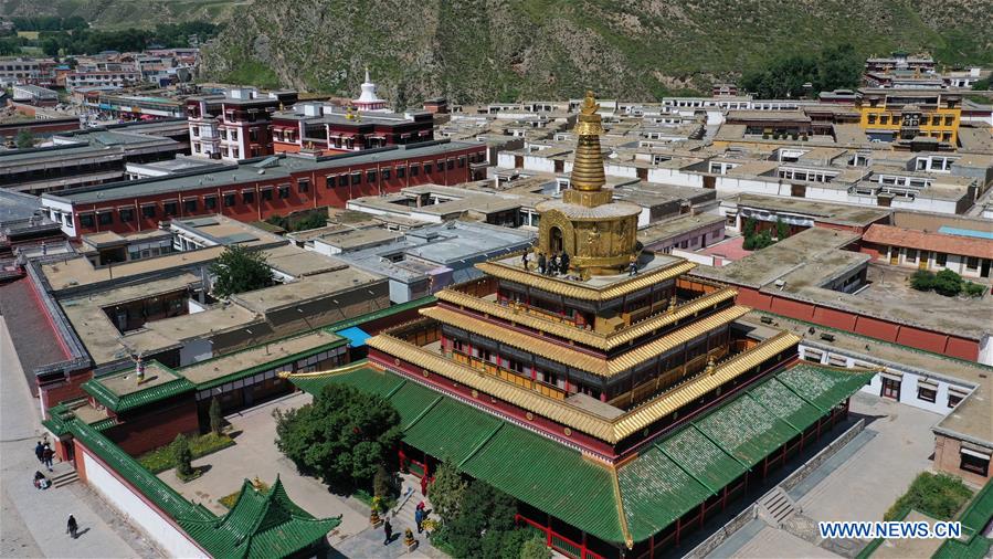 CHINA-GANSU-GANNAN-AERIAL SCENERY (CN)