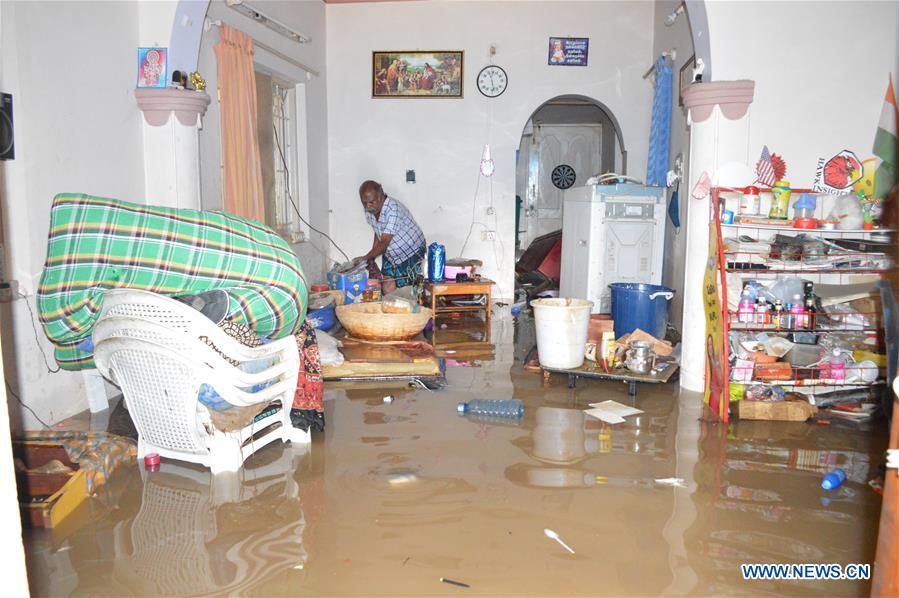 INDIA-BANGALORE-HEAVY RAIN