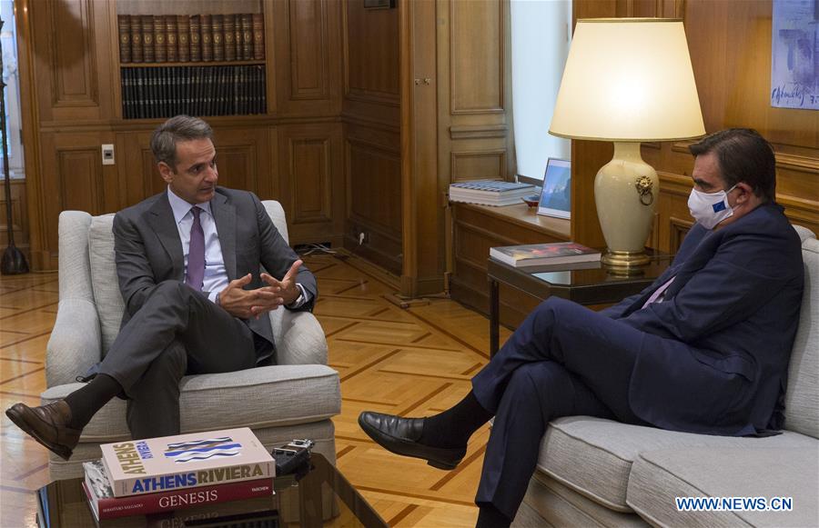 GREECE-ATHENS-PM-EUROPEAN COMMISSION-VICE PRESIDENT-MEETING