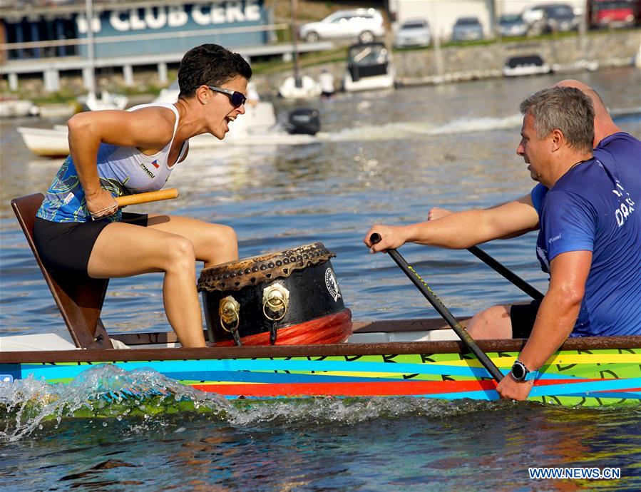 (SP)CZECH REPUBLIC-PRAGUE-DRAGON BOAT FESTIVAL