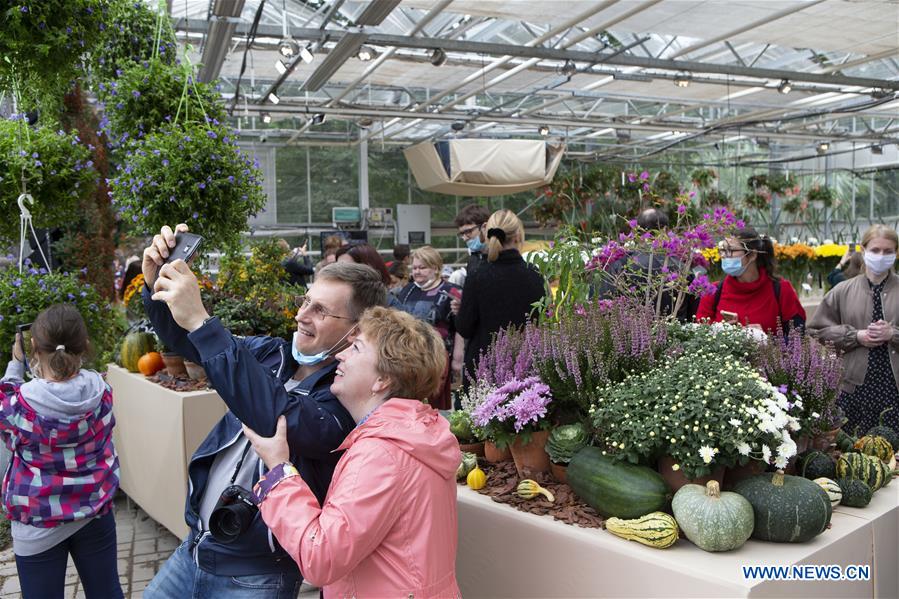 RUSSIA-MOSCOW-FLOWER FESTIVAL