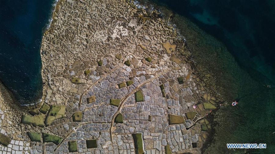 MALTA-GOZO-SEA SALT-HARVEST