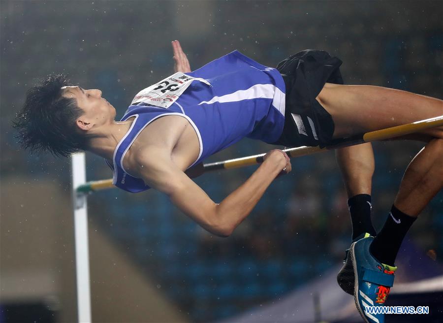 (SP)CHINA-SHAOXING-ATHLETICS-2020 CHINESE NATIONAL CHAMPIONSHIPS-MEN'S HIGH JUMP (CN)