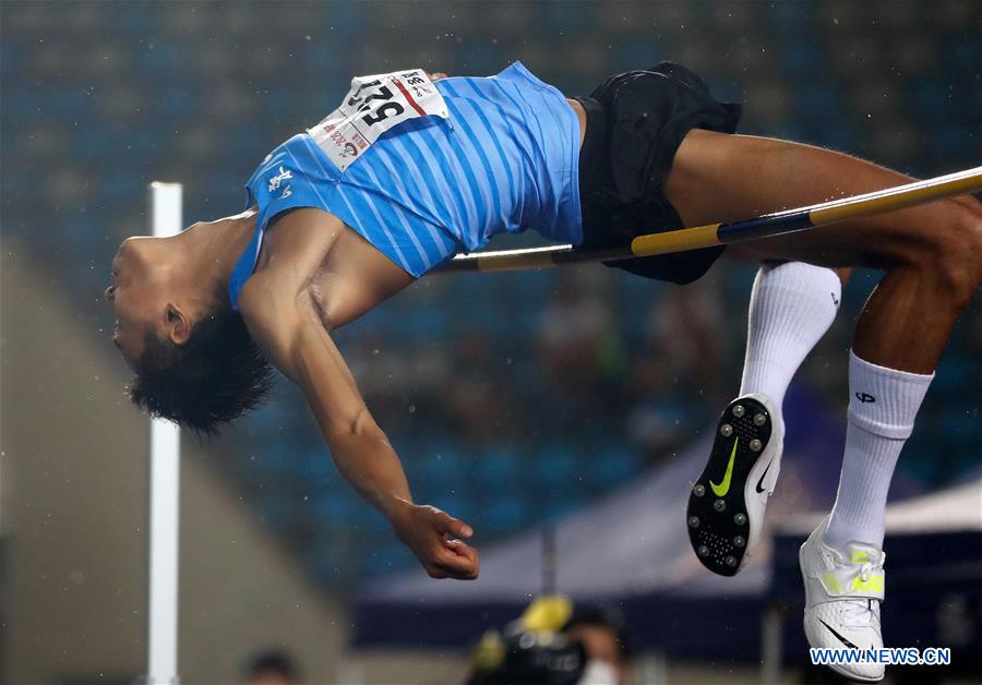 (SP)CHINA-SHAOXING-ATHLETICS-2020 CHINESE NATIONAL CHAMPIONSHIPS-MEN'S HIGH JUMP (CN)