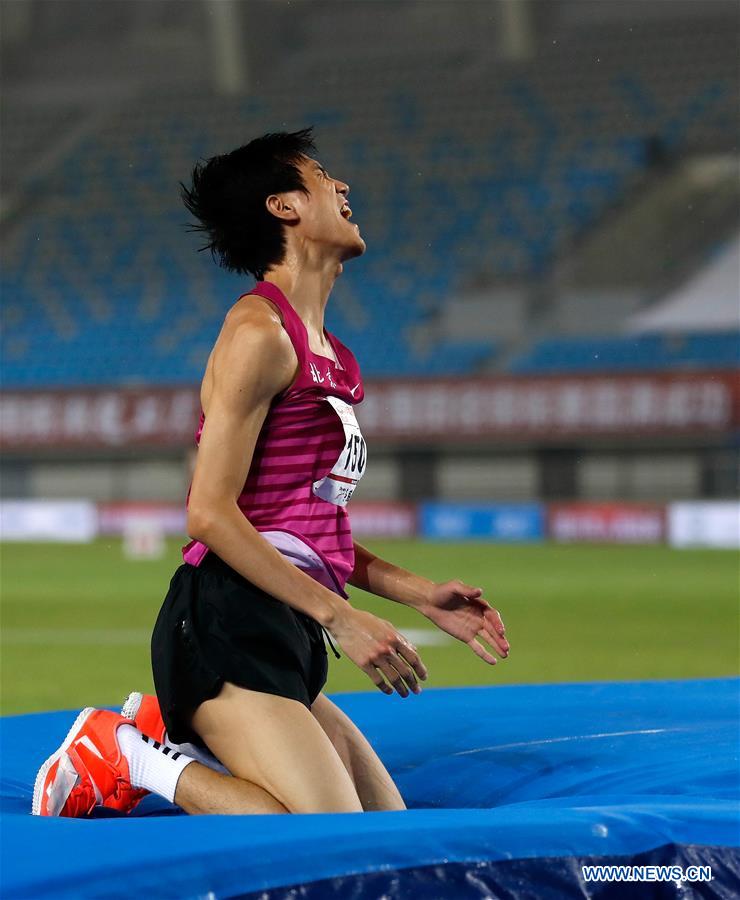 (SP)CHINA-SHAOXING-ATHLETICS-2020 CHINESE NATIONAL CHAMPIONSHIPS-MEN'S HIGH JUMP (CN)