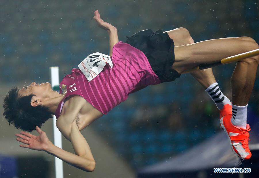 (SP)CHINA-SHAOXING-ATHLETICS-2020 CHINESE NATIONAL CHAMPIONSHIPS-MEN'S HIGH JUMP (CN)