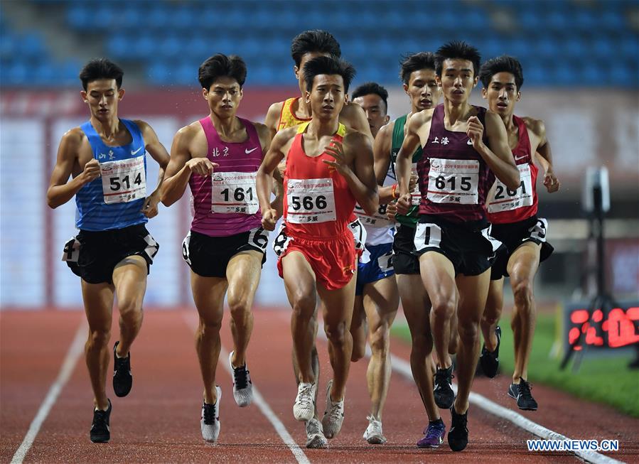 (SP)CHINA-SHAOXING-ATHLETICS-2020 CHINESE NATIONAL CHAMPIONSHIPS-MEN'S 800M (CN)