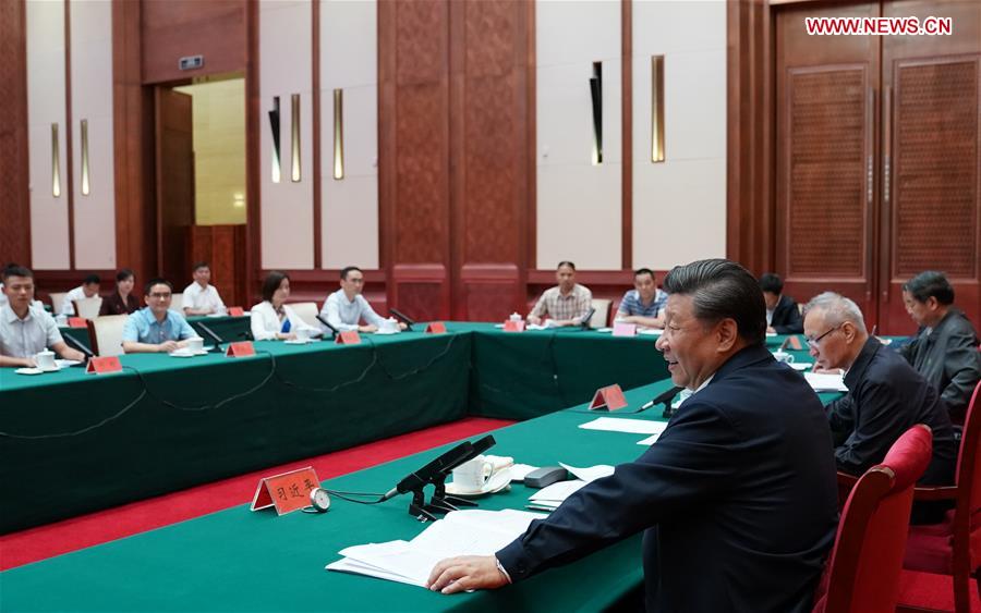 CHINA-CHANGSHA-XI JINPING-MEETING WITH GRASSROOTS REPRESENTATIVES (CN)