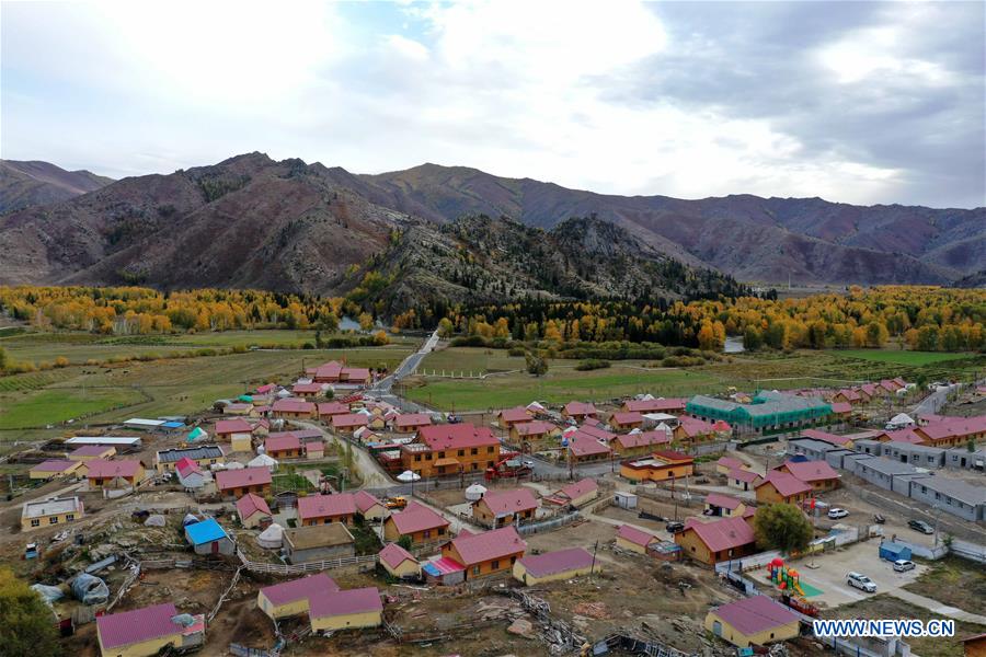 CHINA-XINJIANG-FUYUN-KEKETUOHAI-SCENERY (CN)