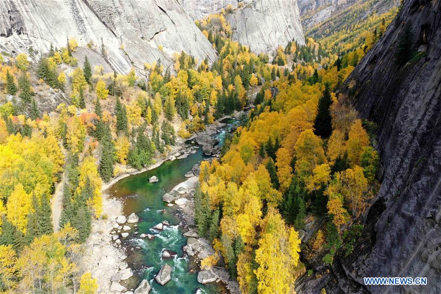 CHINA-XINJIANG-FUYUN-KEKETUOHAI-SCENERY (CN)