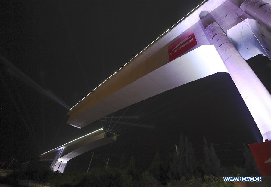 CHINA-FUJIAN-RAILWAY BRIDGE-ROTATION (CN)