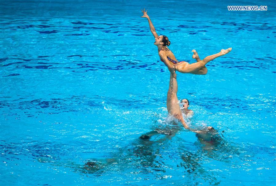 (SP)CHINA-WUHAN-ARTISTIC SWIMMING-CHINESE NATIONAL CHAMPIONSHIPS (CN)