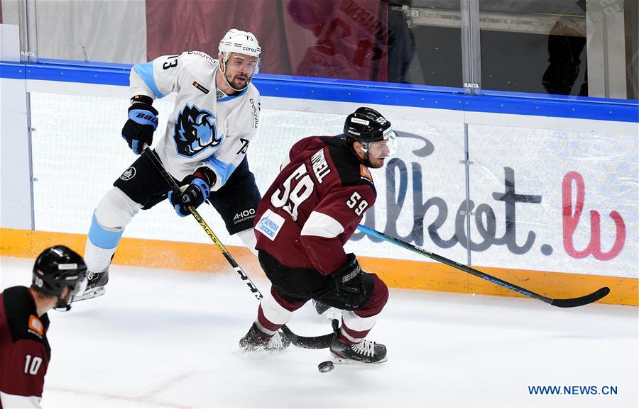 (SP)LATVIA-RIGA-ICE HOCKEY-KHL-DINAMO RIGA VS DINAMO MINSK