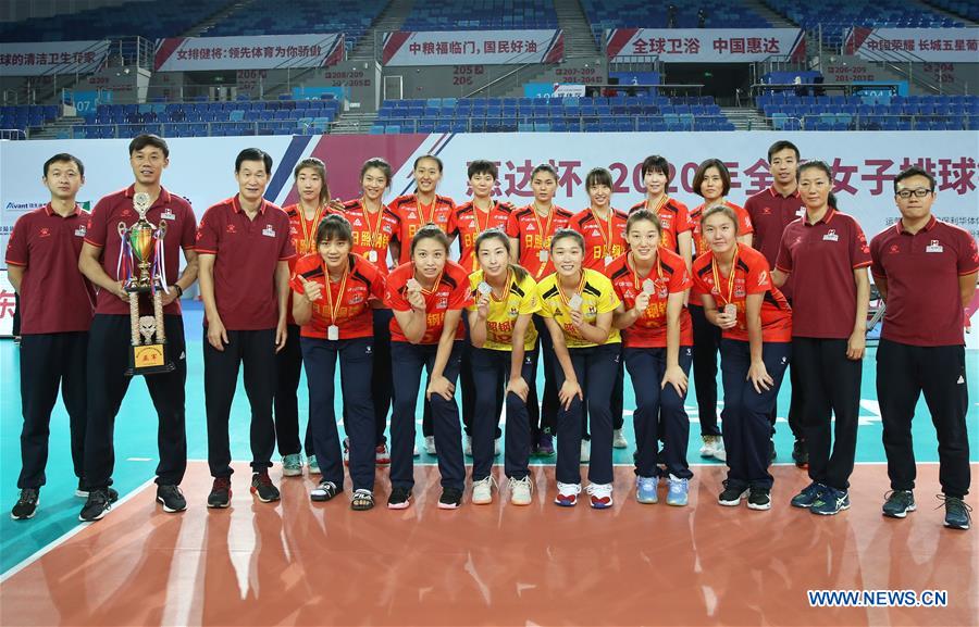 (SP)CHINA-JIANGMEN-VOLLEYBALL-CHINESE WOMEN'S CHAMPIONSHIP(CN)