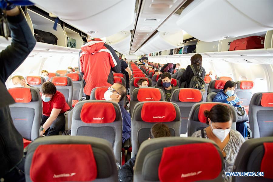 AUSTRIA-SCHWECHAT-AUSTRIAN AIRLINES-PASSENGER FLIGHTS TO SHANGHAI-RESUMPTION