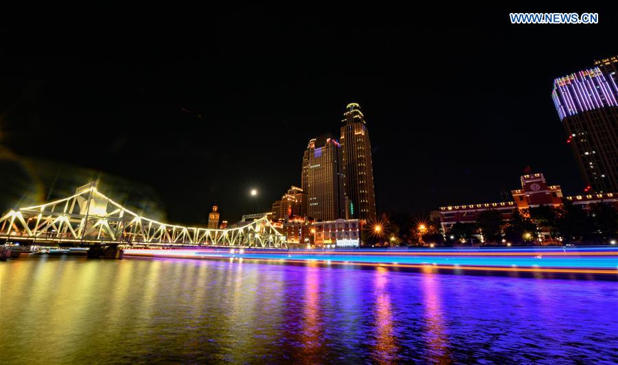 CHINA-TIANJIN-NIGHT SCENERY (CN)