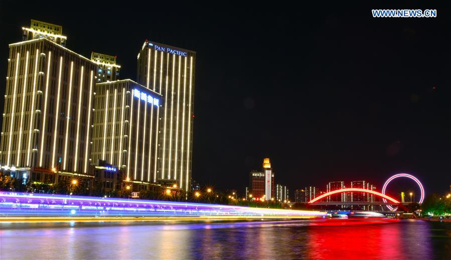 CHINA-TIANJIN-NIGHT SCENERY (CN)