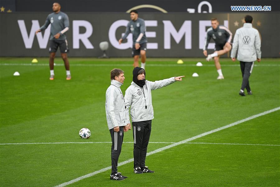 (SP)GERMANY-COLOGNE-FOOTBALL-FRIENDLY MATCH-GERMANY-TRAINING