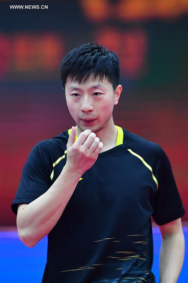 (SP)CHINA-WEIHAI-TABLE TENNIS-NATIONAL CHAMPIONSHIPS-MEN'S SINGLES-FINAL (CN)