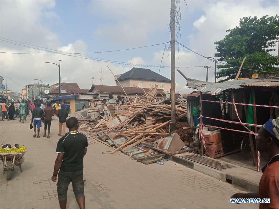 NIGERIA-LAGOS-BUILDING COLLAPSE