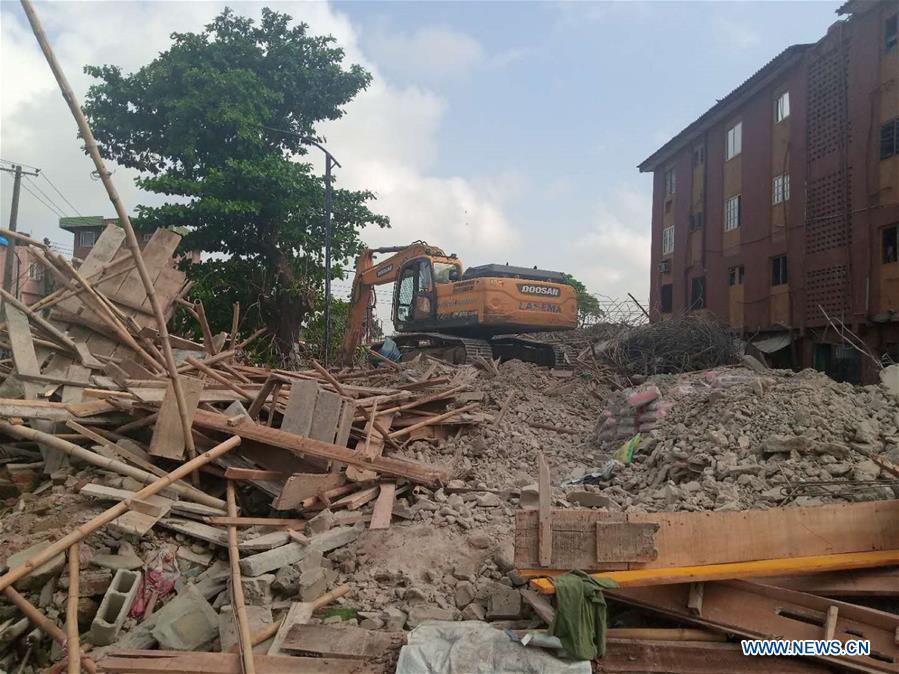 NIGERIA-LAGOS-BUILDING COLLAPSE