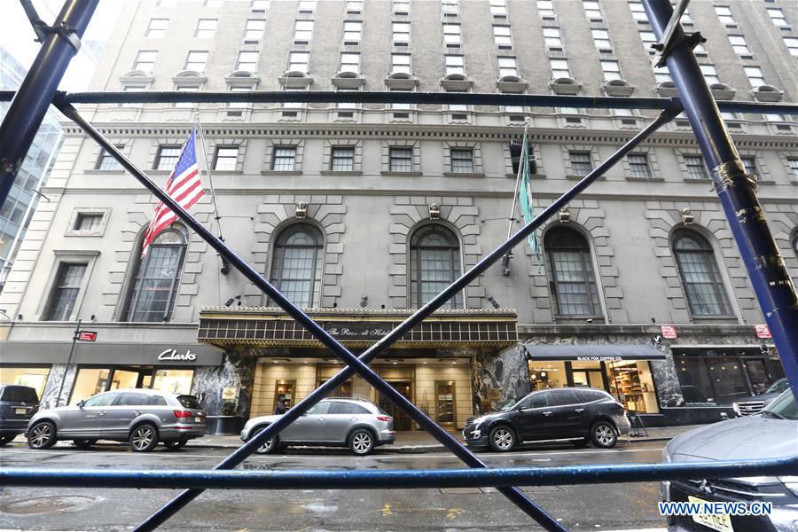 Roosevelt Hotel in New York City set to close Xinhua English