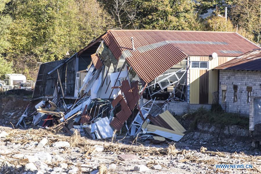 FRANCE-SAINT-MARTIN-VESUBIE-STORM-AFTERMATH