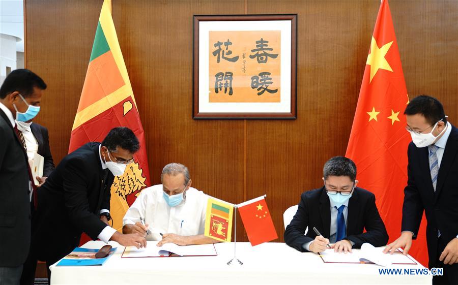 SRI LANKA-COLOMBO-CHINA-AGREEMENT-WATER SUPPLY-TECHNOLOGY-COOPERATION