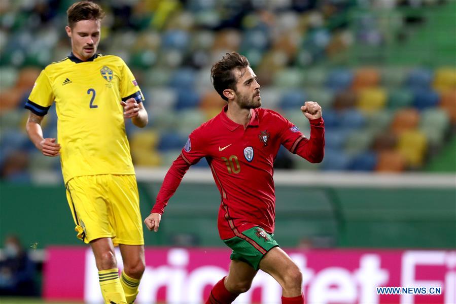 UEFA Nations League Portugal vs. Sweden Xinhua English.news.cn