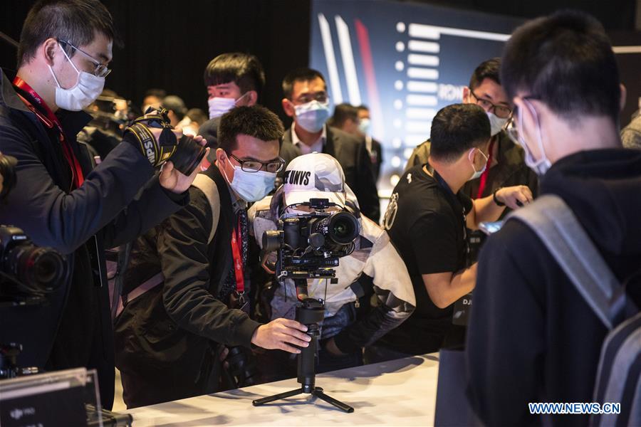 CHINA-BEIJING-DJI-RONIN-NEW GIMBALS-LAUNCH EVENT (CN)