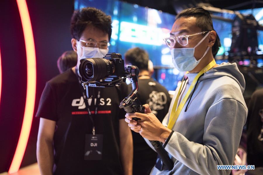 CHINA-BEIJING-DJI-RONIN-NEW GIMBALS-LAUNCH EVENT (CN)